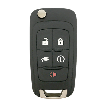 2012 Chevrolet Volt Smart Remote Flip Key Fob 5B w/ Remote Start, Charging Port (FCC: OHT05918179, P/N: 22923862)