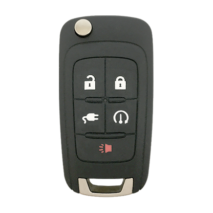 2014 Chevrolet Volt Smart Remote Flip Key Fob 5B w/ Remote Start, Charging Port (FCC: OHT05918179, P/N: 22923862)