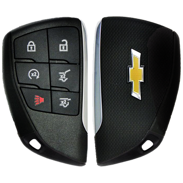 2021 Chevrolet Suburban Smart Remote Key Fob 6 Button w/ Hatch, Remote Start (FCC: HUFGM2718, P/N: 13537962)