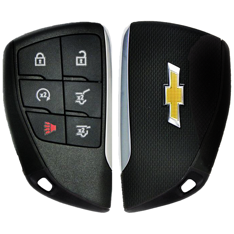 2021 Chevrolet Tahoe Smart Remote Key Fob 6 Button w/ Hatch, Remote Start (FCC: HUFGM2718, P/N: 13537962)