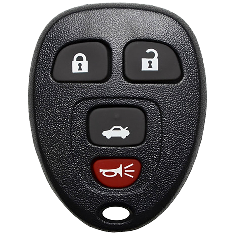 2009 Chevrolet Malibu Keyless Entry Remote Key Fob 4 Button w/ Trunk (FCC: KOBGT04A, P/N: 15252034)