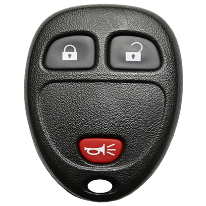 2005 Chevrolet Uplander Keyless Entry Remote Key Fob 3 Button (FCC: KOBGT04A, P/N: 15777636)