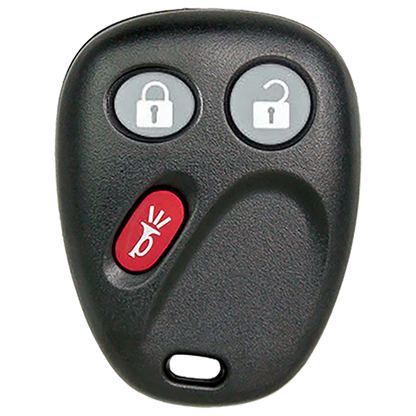 2003 Chevrolet Silverado Keyless Entry Remote Key Fob 3 Button (FCC: LHJ011, P/N: 21997127)