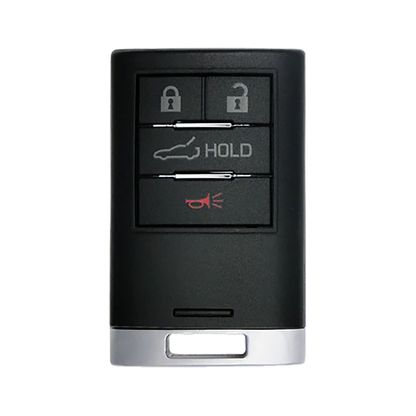 2015 Chevrolet Corvette Smart Remote Key Fob 4B w/ Trunk (FCC: G09C04EEC4P, P/N: 22779879)