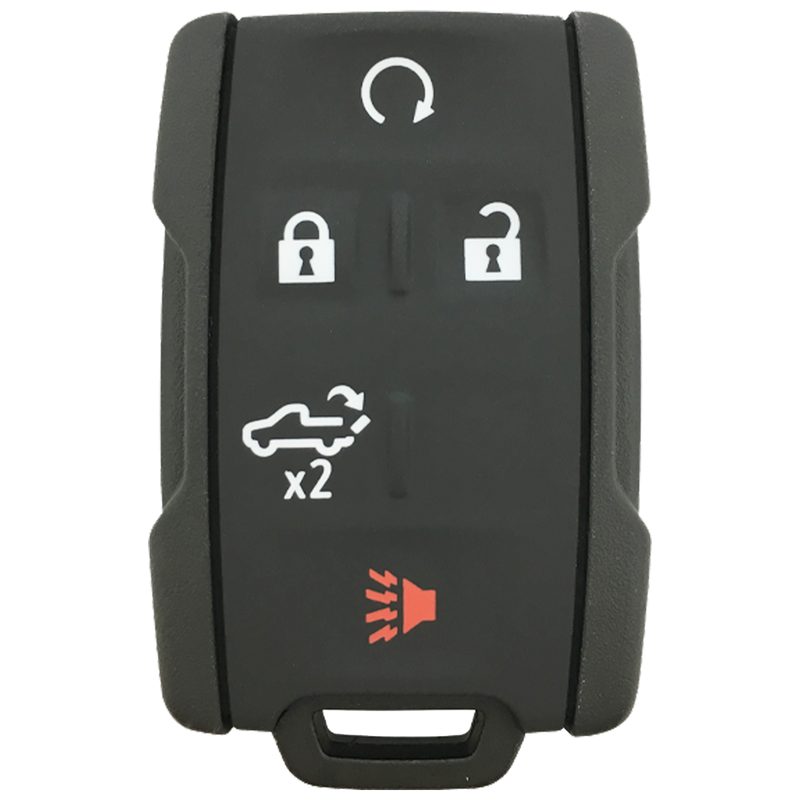 2020 Chevrolet Silverado Keyless Entry Remote Key Fob 5 Button w/ Tailgate, Remote Start (FCC: M3N-32337200, P/N: 84209236)