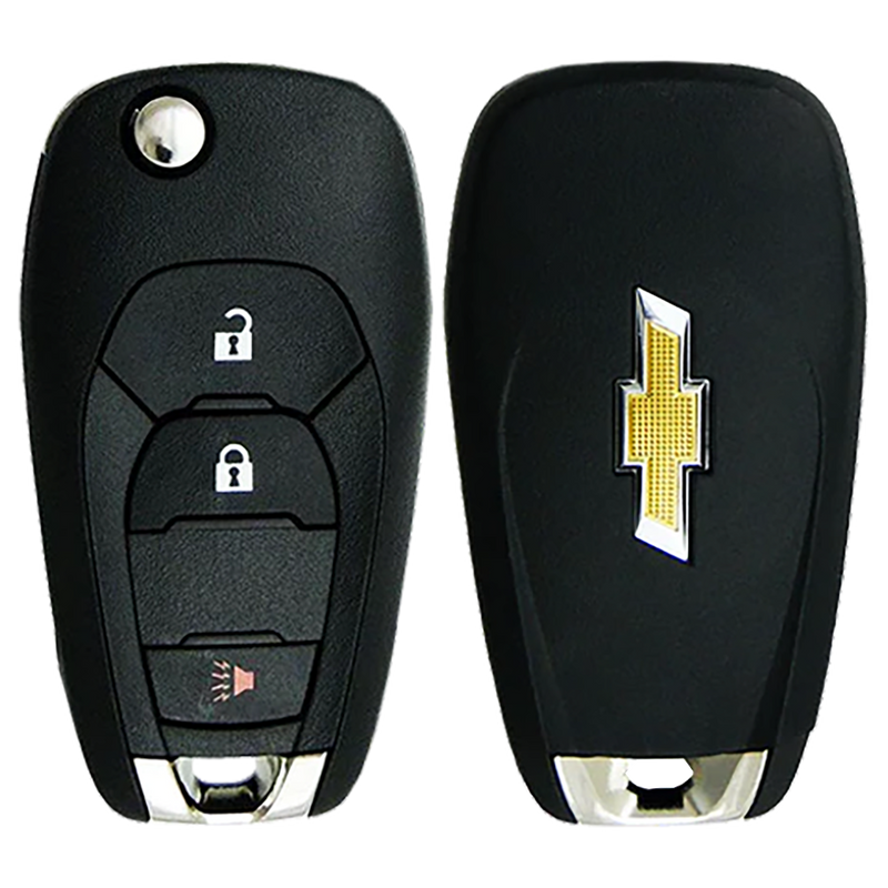 2019 Chevrolet Trax Remote Flip Key Fob 3 Button (FCC: LXP-T003, P/N: 13522783)