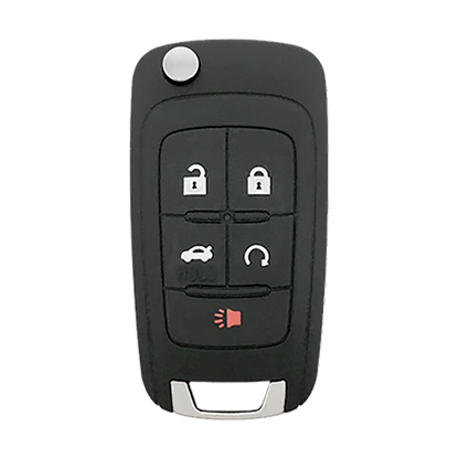 2015 Chevrolet Impala Smart Remote Flip Key Fob 5B w/ Trunk, Remote Start non PEPS (FCC: OHT01060512, P/N: 13500226)