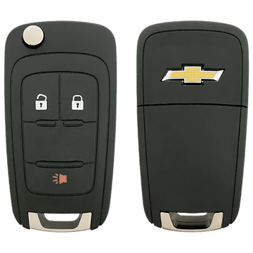 2011 Chevrolet Equinox Remote Flip Key Fob 3 Button (FCC: OHT01060512, P/N: 20835406)
