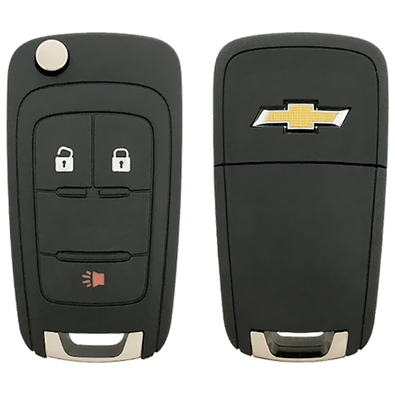 2017 Chevrolet Equinox Remote Flip Key Fob 3 Button (FCC: OHT01060512, P/N: 20835406)