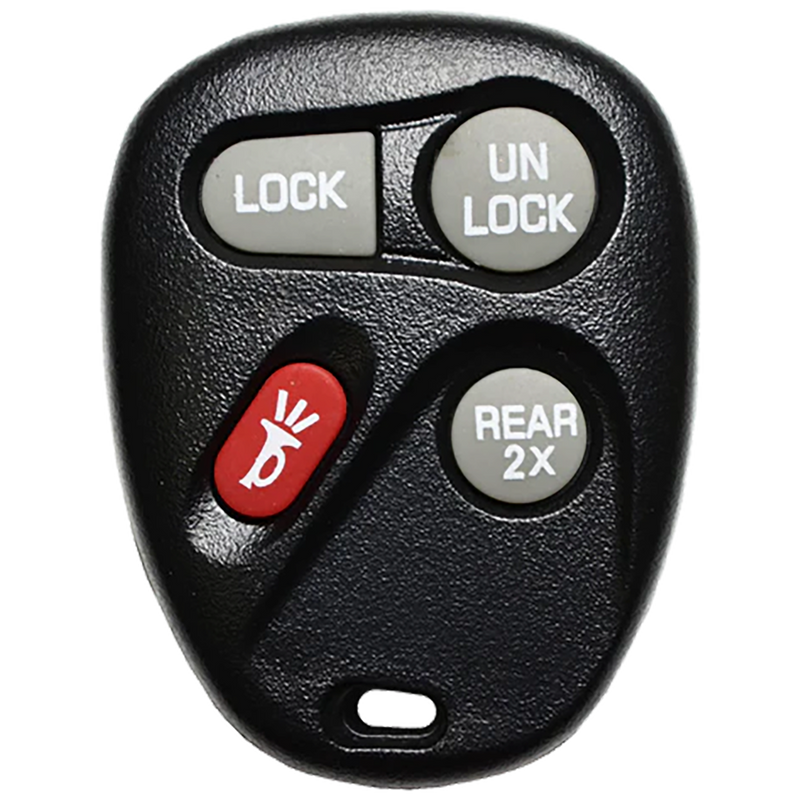 2002 Chevrolet Camaro Keyless Entry Remote Key Fob 4 Button w/ Trunk (FCC: ABO1502T, P/N: 16245100)