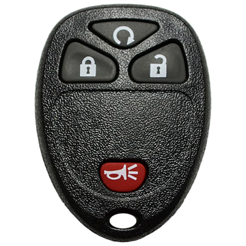 2008 Chevrolet HHR Keyless Entry Remote Key Fob 4 Button w/ Remote Start (FCC: KOBGT04A, P/N: 15114374)