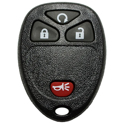 2005 Chevrolet Uplander Keyless Entry Remote Key Fob 4 Button w/ Remote Start (FCC: KOBGT04A, P/N: 15114374)