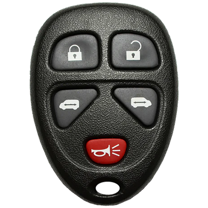 2007 Chevrolet Uplander Keyless Entry Remote Key Fob 5 Button w/ Sliding Doors (FCC: KOBGT04A, P/N: 15788020)