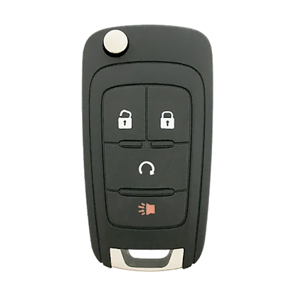 2016 Chevrolet Trax Remote Flip Key Fob 4B w/ Remote Start (FCC: AVL-B01T1AC, P/N: 13504198)