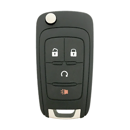 2018 Chevrolet Trax Remote Flip Key Fob 4B w/ Remote Start (FCC: AVL-B01T1AC, P/N: 13504198)