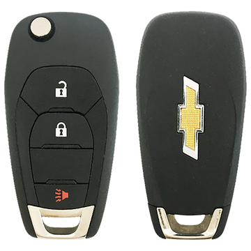 2016 Chevrolet Cruze Remote Flip Key Fob 3 Button (FCC: LXP-T004 (XL8 Model), P/N: 13514134)