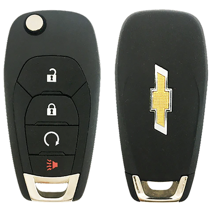 2021 Chevrolet Trax Remote Flip Key Fob 4 Button w/ Remote Start (FCC: LXP-T003, P/N: 13522767)