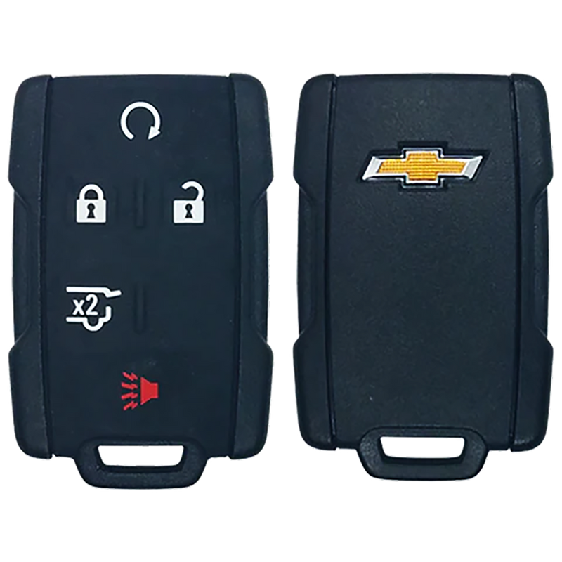 2016 Chevrolet Tahoe Keyless Entry Remote Key Fob 5 Button w/ Hatch, Remote Start (FCC: M3N-32337100, P/N: 13580081)