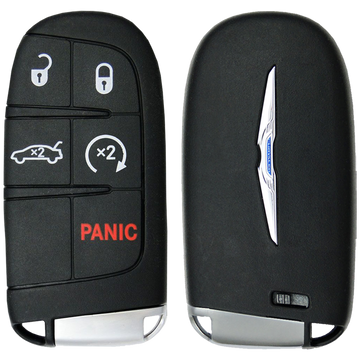 2012 Chrysler 300 Smart Remote Key Fob 5 Button w/ Trunk, Remote Start (FCC: M3N-40821302, P/N: 56046759AF)