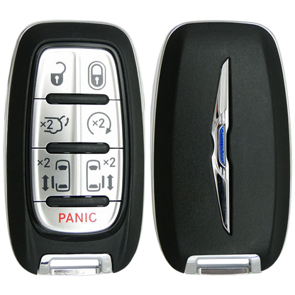 2017 Chrysler Pacifica Smart Remote Key Fob Key 7 Button w/ Hatch, Sliding Door, Remote Start (FCC: M3N-97395900, P/N: 68217832)