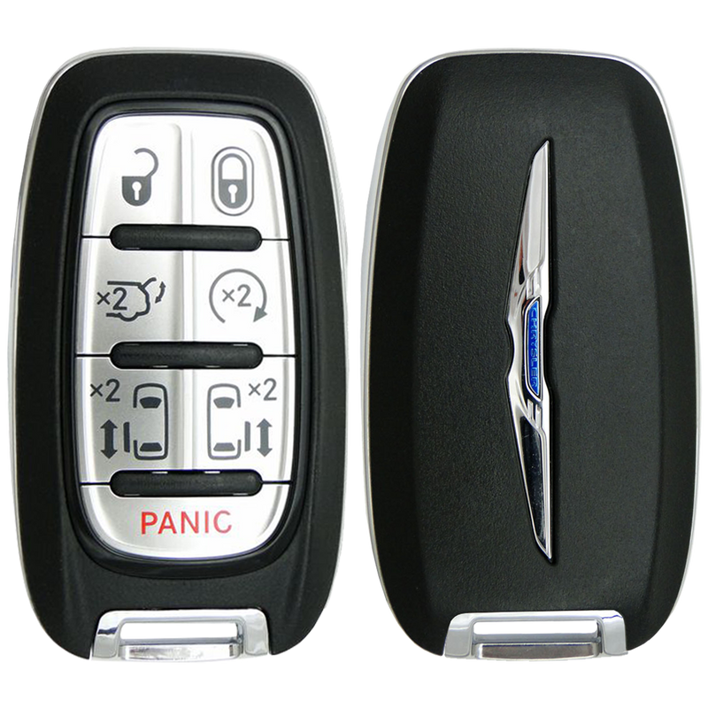 2020 Chrysler Voyager Smart Remote Key Fob Key 7 Button w/ Hatch, Sliding Door, Remote Start (FCC: M3N-97395900, P/N: 68217832)