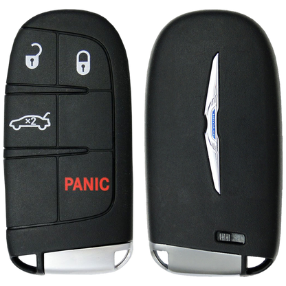 2020 Chrysler 300 Smart Remote Key Fob 4 Button w/ Trunk (FCC: M3M-40821302, 4A Chip, P/N: 68155686)