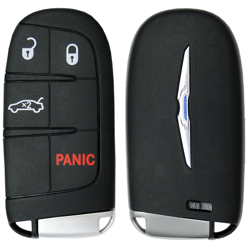 2020 Chrysler 300 Smart Remote Key Fob 4 Button w/ Trunk (FCC: M3M-40821302, 4A Chip, P/N: 68155686)