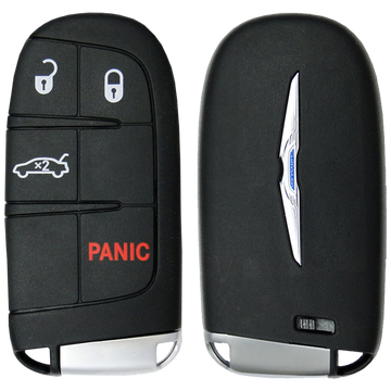 2021 Chrysler 300 Smart Remote Key Fob 4 Button w/ Trunk (FCC: M3M-40821302, 4A Chip, P/N: 68155686)