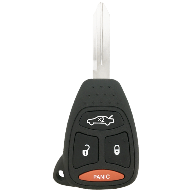 2007 Chrysler 300 Remote Head Key Fob 4 Button w/ Trunk (FCC: KOBDT04A, P/N: 05179514AA)