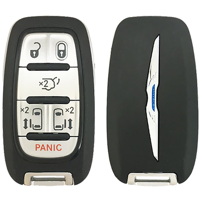 2019 Chrysler Pacifica Smart Remote Key Fob Key 6 Button w/ Hatch, Sliding Door (FCC: M3N-97395900, P/N: 68241532AC)