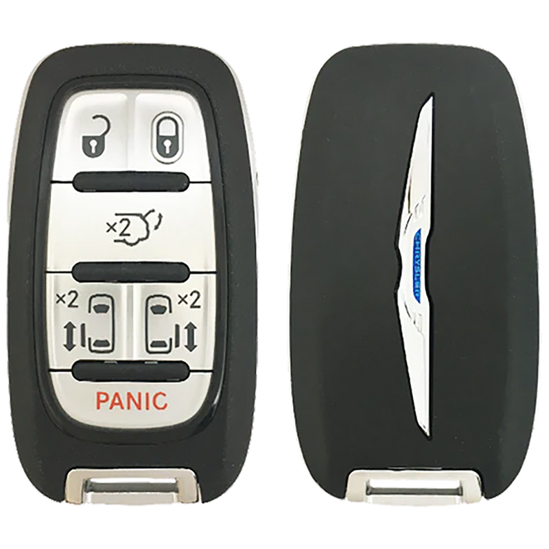 2020 Chrysler Pacifica Smart Remote Key Fob Key 6 Button w/ Hatch, Sliding Door (FCC: M3N-97395900, P/N: 68241532AC)