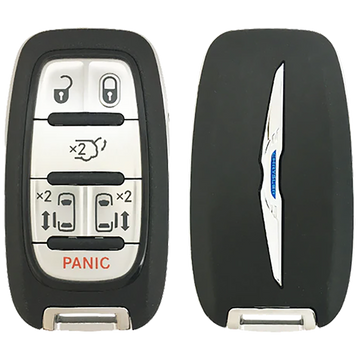 2021 Chrysler Pacifica Smart Remote Key Fob Key 6 Button w/ Hatch, Sliding Door (FCC: M3N-97395900, P/N: 68241532AC)