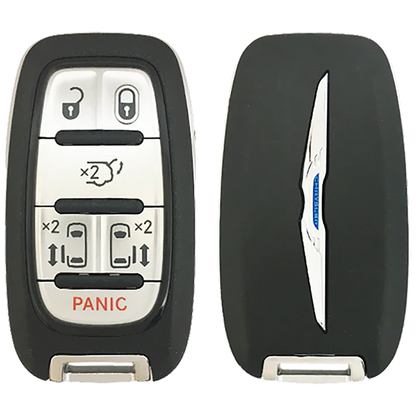 2021 Chrysler Pacifica Smart Remote Key Fob Key 6 Button w/ Hatch, Sliding Door (FCC: M3N-97395900, P/N: 68241532AC)