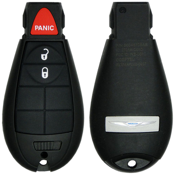 2014 Chrysler Town & Country Fobik Remote Key Fob 3 Button (FCC: IYZ-C01C, P/N: 56046706)