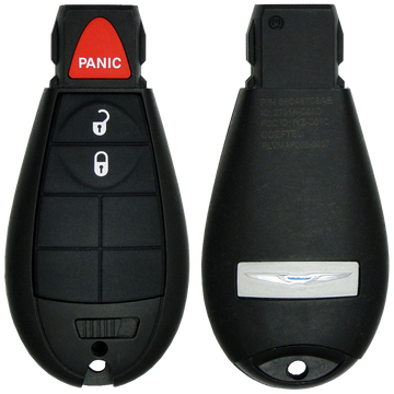 2016 Chrysler Town & Country Fobik Remote Key Fob 3 Button (FCC: IYZ-C01C, P/N: 56046706)