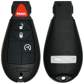 2011 Chrysler Town & Country Fobik Remote Key Fob 4 Button w/ Remote Start (FCC: IYZ-C01C, P/N: 68066871)
