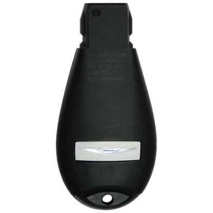 2015 Chrysler Town & Country Fobik Remote Key Fob 4B w/ Remote Start (FCC: IYZ-C01C, P/N: 68066871)
