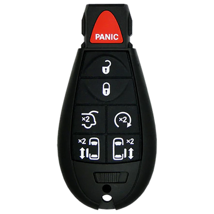 2014 Chrysler Town & Country Fobik Remote Key Fob 7B w/ Sliding Doors (FCC: IYZ-C01C, P/N: 56046708)