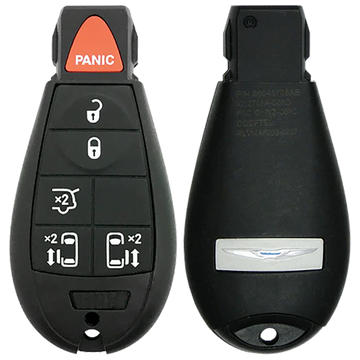 2015 Chrysler Town & Country Fobik Remote Key Fob 6 Button w/ Sliding Doors (FCC: IYZ-C01C, P/N: 56046704AE)