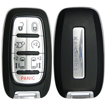 2018 Chrysler Pacifica Smart Remote Key Fob Key 7 Button w/ Hatch, Sliding Door, Remote Start, KeySense (FCC: M3N-97395900, P/N: 68238689)