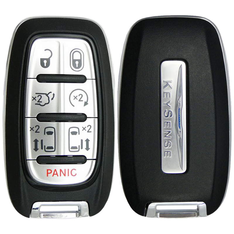 2019 Chrysler Pacifica Smart Remote Key Fob Key 7 Button w/ Hatch, Sliding Door, Remote Start, KeySense (FCC: M3N-97395900, P/N: 68238689)