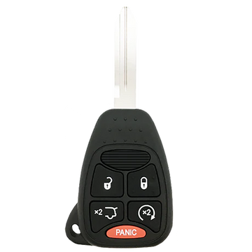 2007 Chrysler Aspen Remote Head Key Fob 5 Button w/ Hatch, Remote Start (FCC: OHT692427AA, P/N: 68029834AA)
