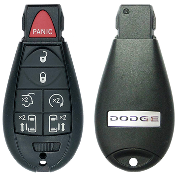 2015 Dodge Grand Caravan Fobik Remote Key Fob 7 Button w/ Hatch, Power Doors, Remote Start (FCC: IYZ-C01C, P/N: 56046709)