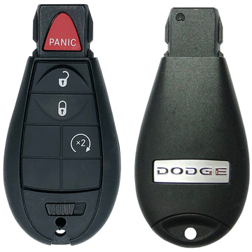 2009 Dodge Caravan Fobik Remote Key Fob 4 Button w/ Remote Start (FCC: IYZ-C01C, P/N: 56046639AG)