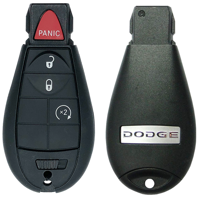 2018 Dodge Caravan Fobik Remote Key Fob 4 Button w/ Remote Start (FCC: IYZ-C01C, P/N: 56046639AG)