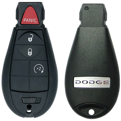 2010 Dodge Caravan Fobik Remote Key Fob 4 Button w/ Remote Start (FCC: IYZ-C01C, P/N: 56046639AG)