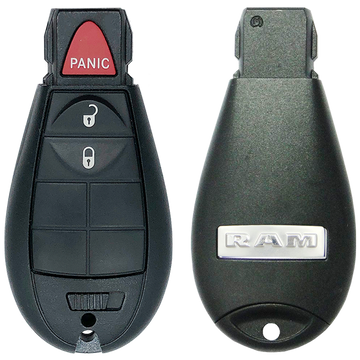 2022 Ram 1500 Fobik Remote Key Fob 3B (FCC: GQ4-53T, P/N: 56046953AG)