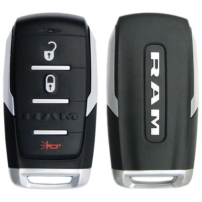 2019 Dodge Ram 1500 Smart Remote Key Fob 3 Button (FCC: OHT-4882056, P/N: 68291687AD)