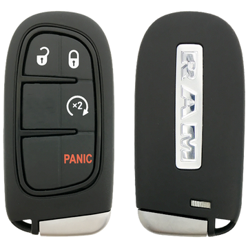 2015 Dodge Ram Proximity Smart Remote Key Fob 4 Button w/ Remote Start (FCC: GQ4-54T, P/N: 56046956AG)
