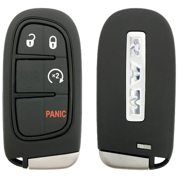2014 Ram 1500 Smart Remote Key Fob 4B w/ Remote Start (FCC: GQ4-54T, P/N: 56046956AG)